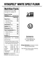 Nature's Legacy | White Spelt Flour 5 lb